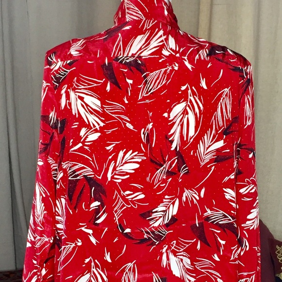 80s Silky Blouse - Picture 4 of 6